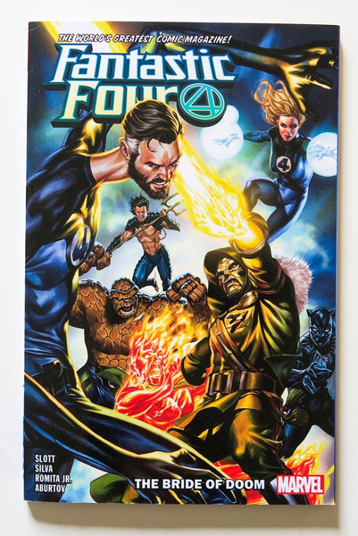 Fantastic Four Vol. 8 The Bride of Doom Marvel Graphic Novel Comic Book - Very Good