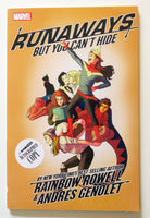 Runaways Vol. 4 But You Can't Hide Autographed Marvel Graphic Novel Comic Book - Very Good