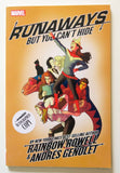 Runaways Vol. 4 But You Can't Hide Autographed Marvel Graphic Novel Comic Book - Very Good