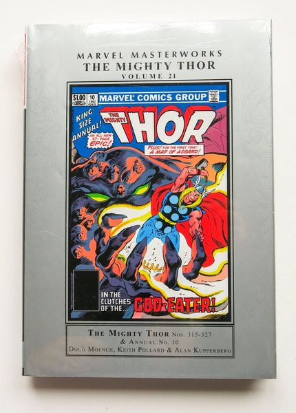 The Mighty Thor Vol. 21 Hardcover Marvel Masterworks Graphic Novel Comic Book - Very Good