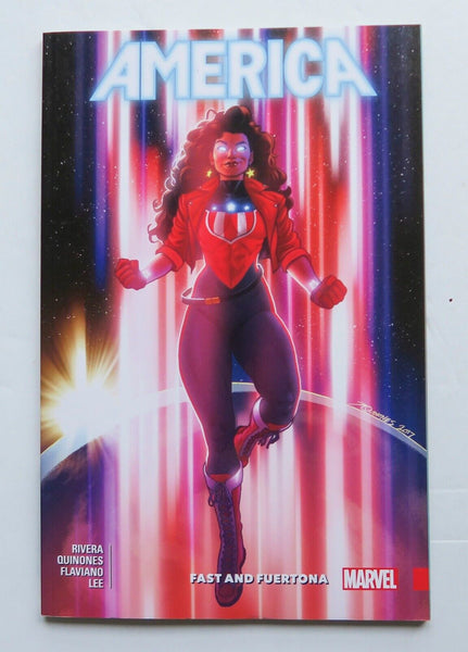 America Vol. 2 Fast and Fuertona Marvel Graphic Novel Comic Book - Very Good