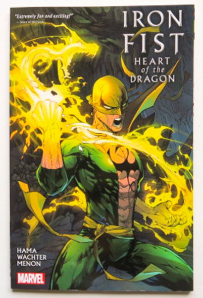 Iron Fist Heart of the Dragon Marvel Graphic Novel Comic Book - Very Good