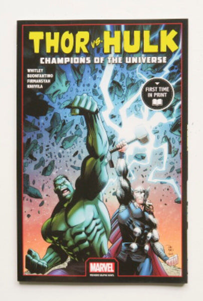 Thor Vs. Hulk Champions of the Universe NEW Marvel Graphic Novel Comic Book