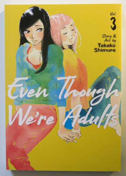 Even Though We're Adults Vol. 3 NEW Seven Seas Manga Novel Comic Book