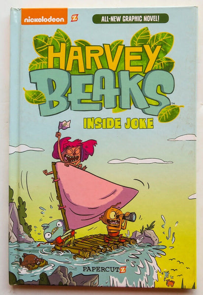Harvey Beaks Vol. 1 Inside Joke NEW HC Papercutz Graphic Novel Comic Book