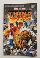 Marvel 2-In-One V 1 Fate of the Four Thing Human Torch Graphic Novel Comic Book - Very Good