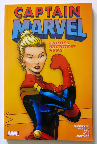 Captain Marvel Vol. 1 Earth's Mightiest Heroes Marvel Graphic Novel Comic Book - Very Good