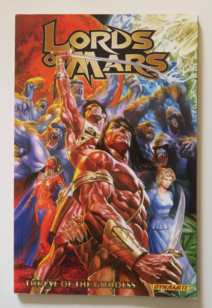 Lords of Mars The Eye of the Goddess Dynamite Graphic Novel Comic Book - Very Good