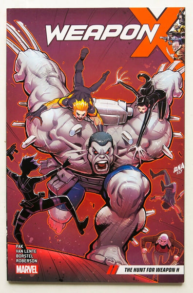Weapon X Vol. 2 The Hunt for Weapon H Marvel Graphic Novel Comic Book - Very Good
