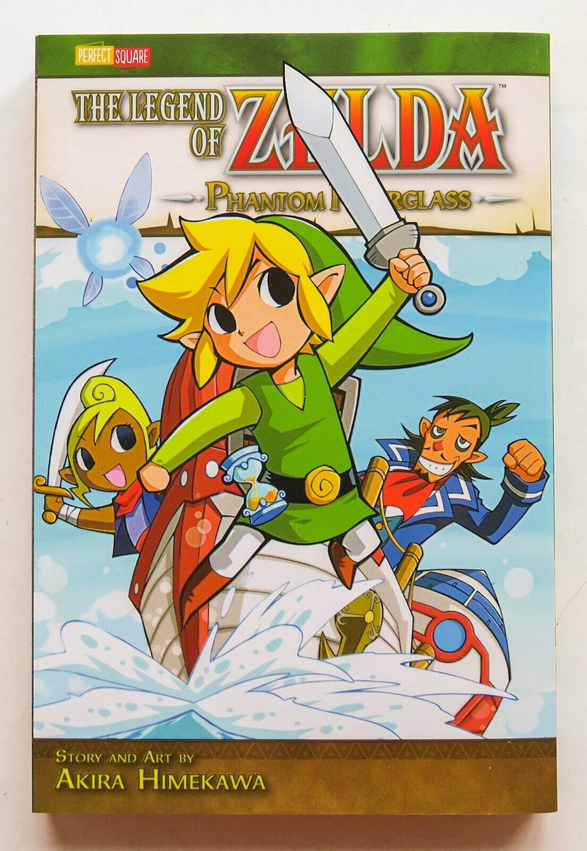 Zeida Nobel The Legend of Zelda Phantom Hourglass Akira Himekawa NEW Manga Novel C ...