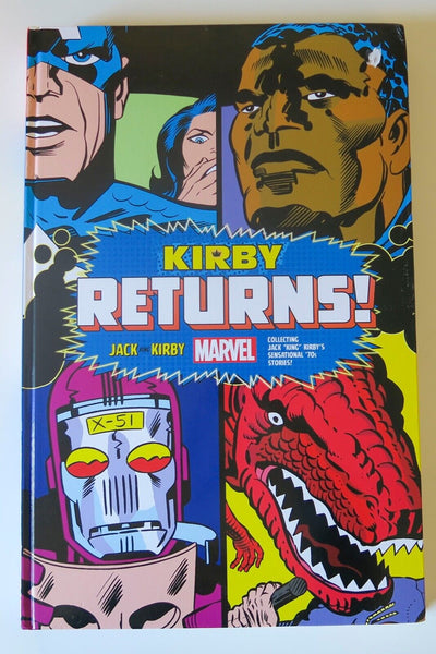 Kirby Returns Jack King Kirby Damaged HC Marvel Studios Graphic Novel Comic Book - Acceptable