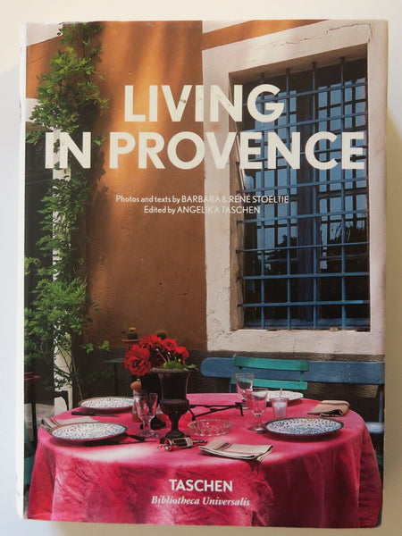Living In Provences S&D HC Taschen Prose Novel Photography Art Book - Good