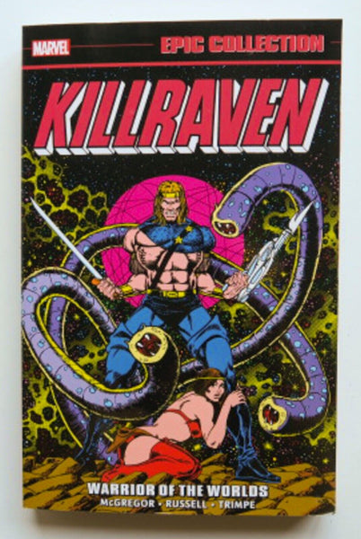 Killraven Warrior of the Worlds Marvel Epic Collection Graphic Novel Comic Book - Very Good