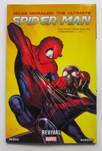 Miles Morales Ultimate Spider-Man Vol. 1 Revival Marvel Graphic Novel Comic Book - Very Good