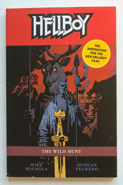 Hellboy The Wild Hunt Mignola Fegredo Dark Horse Graphic Novel Comic Book - Very Good