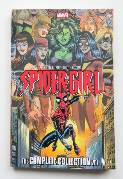 Spider-Girl The Complete Collection Vol. 4 Marvel Graphic Novel Comic Book - Very Good