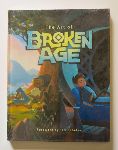 The Art of Broken Age Hardcover Dark Horse Graphic Novel Comic Book - Very Good