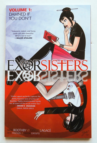 Exorsisters Vol. 1 Damned If You Don't Image Graphic Novel Comic Book - Very Good