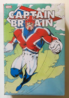 Captain Britain Hardcover Marvel Omnibus Graphic Novel Book - Very Good