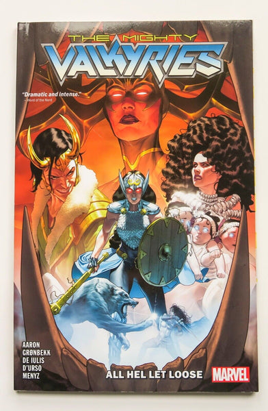 The Mighty Valkyries All Hel Let Loose Marvel Graphic Novel Comic Book - Very Good