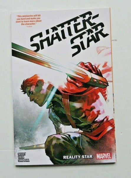 Shatterstar Reality Star Marvel Graphic Novel Comic Book - Very Good