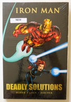 Iron Man Deadly Solutions Hardcover NEW Marvel Premiere Graphic Novel Comic Book