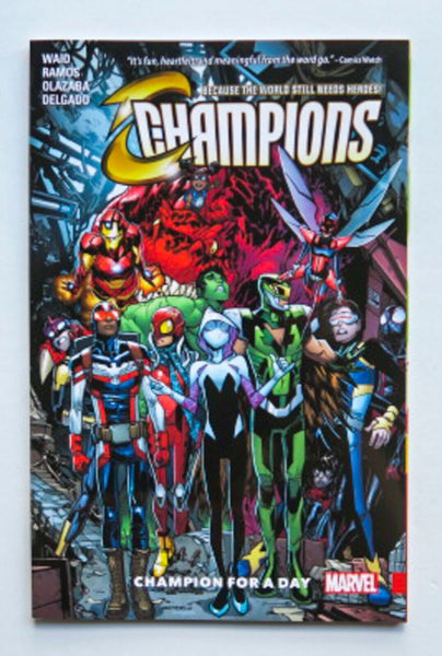 Champions Vol. 3 Champions For A Day NEW Marvel Graphic Novel Comic Book