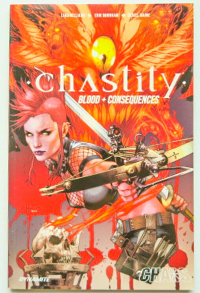 Chastity Blood & Consequences Dynamite Graphic Novel Comic Book - Very Good