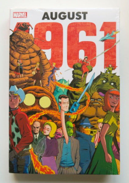 August 1961 Hardcover Marvel Omnibus Graphic Novel Comic Book - Very Good