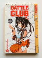 Battle Club Vol. 1 Yuji Shiozaki Tokyopop Manga Novel Comic Book - Very Good