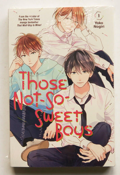 Those Not-So-Sweet Boys 1 Yoko Nogiri NEW Kodansha Comics Manga Novel Comic Book