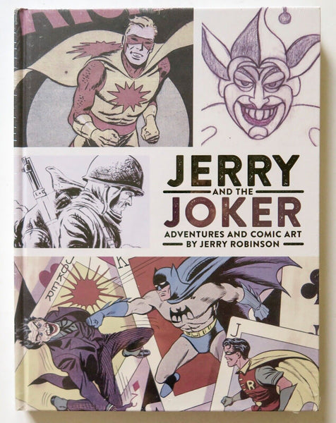 Jerry & the Joker Adventures & Comic Art Hardcover NEW Graphic Novel Comic Book