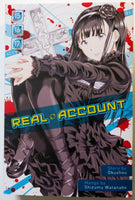 Real Account Vol. 15 16 + 17 NEW Kodansha Comics Manga Novel Comic Book