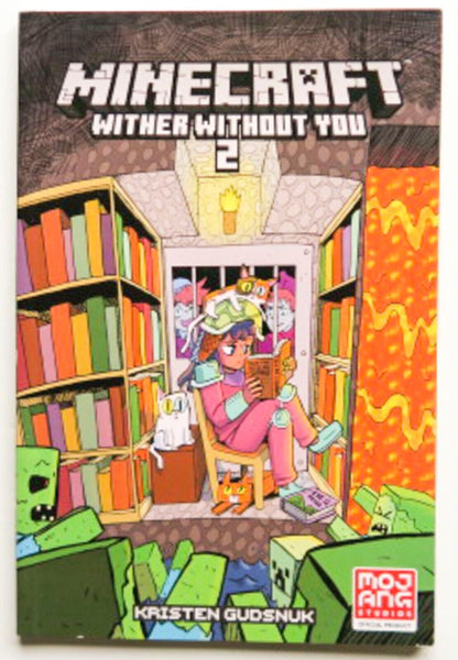 Minecraft Wither Without You 2 Dark Horse Graphic Novel Comic Book - Very Good