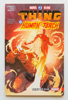 Marvel 2-In-One Thing Human Torch 2 Next of Kin Marvel Graphic Novel Comic Book - Very Good