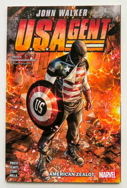 U.S. Agent American Zealot Marvel Graphic Novel Comic Book - Very Good