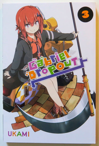 Gabriel Dropout Vol. 3 Ukami NEW Yen Press Manga Novel Comic Book