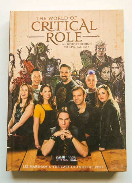 The World of Critical Role Hardcover Ten Speed Press Graphic Novel Comic Book - Very Good