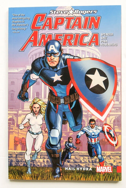 Captain America Steve Rogers Vol. 1 Hail Hydra Marvel Graphic Novel Comic Book - Very Good