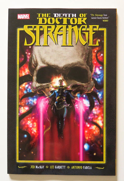 The Death of Doctor Strange Marvel Graphic Novel Comic Book - Very Good