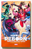 Heroes Reborn America's Mightiest Hero Vol. 1 Marvel Graphic Novel Comic Book - Very Good