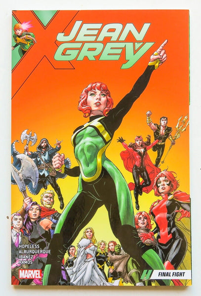 Jean Grey Vol. 2 Final Fight Marvel Graphic Novel Comic Book - Very Good