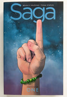 Saga Volume 1 *SCRATCH & DENT* Compendium Vaughan Image Graphic Novel Comic Book - Good