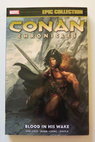 Conan Chronicles Blood In His Wake Marvel Epic EC Graphic Novel Comic Book - Very Good