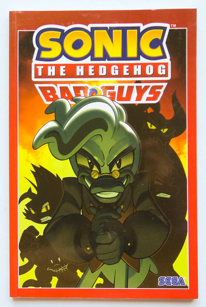 Sonic The Hedgehog Bad Guys IDW Graphic Novel Comic Book - Very Good