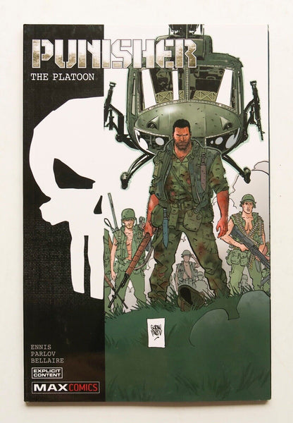Punisher The Platoon Max Comics Marvel Graphic Novel Comic Book - Very Good