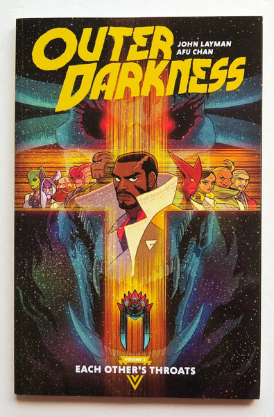 Outer Darkness Vol. 1 Each Other's Throats Image Graphic Novel Comic Book - Very Good