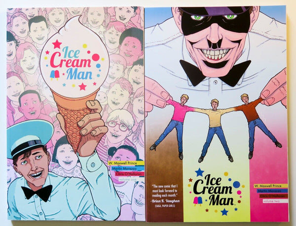 Ice Cream Man Vol. 1 & 2 NEW Image Graphic Novel Comic Book Lot of 2