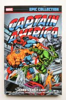 Captain America Dawns Early Light Marvel Epic EC Graphic Novel Comic Book - Very Good