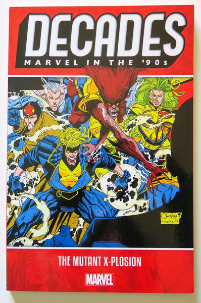 Decades Marvel In The '90s The Mutant X-Plosion Marvel Graphic Novel Comic Book - Very Good